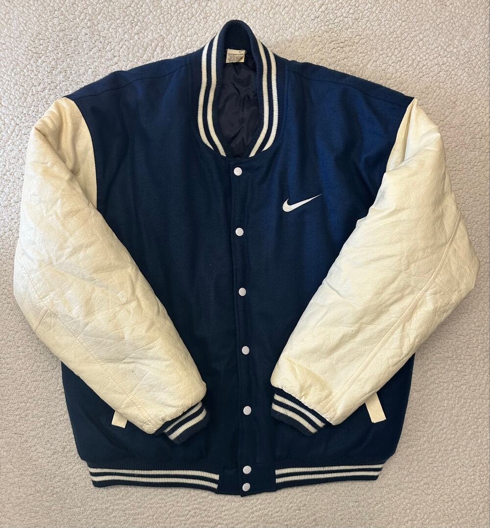 Vintage 90s Nike Mens Bomber Jacket Size 2XL